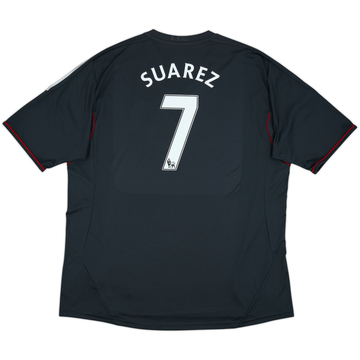 2011-12 Liverpool Away Shirt Suarez #7 - 9/10 - (3XL)