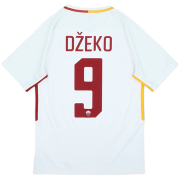 2017-18 Roma Away Shirt Dzeko #9 - 8/10 - (S)