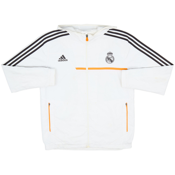 2013-14 Real Madrid adidas Hooded Track Jacket - 5/10 - (XL)