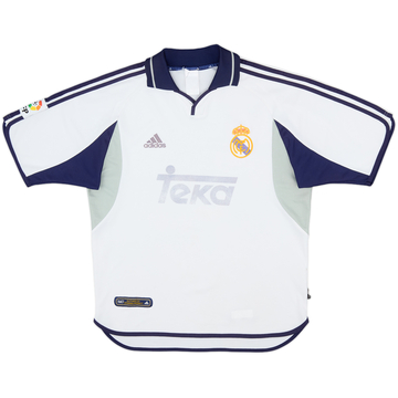 2000-01 Real Madrid Home Shirt - 4/10 - (M)