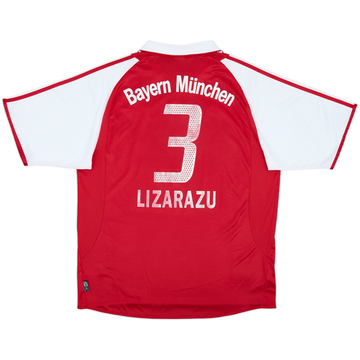 2003-04 Bayern Munich Home Shirt Lizarazu #3 - 5/10 - (L)