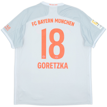 2020-21 Bayern Munich Away Shirt Goretzka #18 - 9/10 - (XL)