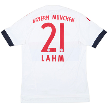 2015-16 Bayern Munich Away Shirt Lahm #21 - 8/10 - (M)