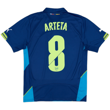 2014-15 Arsenal Third Shirt Arteta #8 - 8/10 - (S)