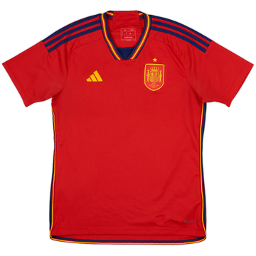 2022-23 Spain Home Shirt - 9/10 - (M)