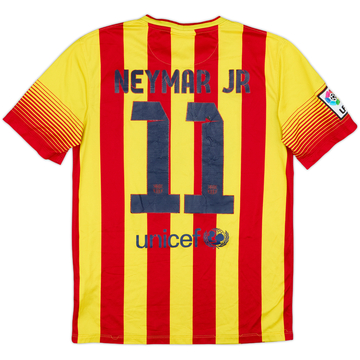 2013-15 Barcelona Away Shirt Neymar Jr #11 - 5/10 - (S)