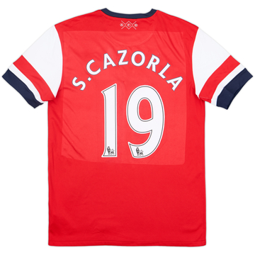 2012-14 Arsenal Home Shirt S.Cazorla #19 - 5/10 - (M)