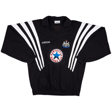 1995-97 Newcastle United adidas Drill Top - 8/10 - (M)