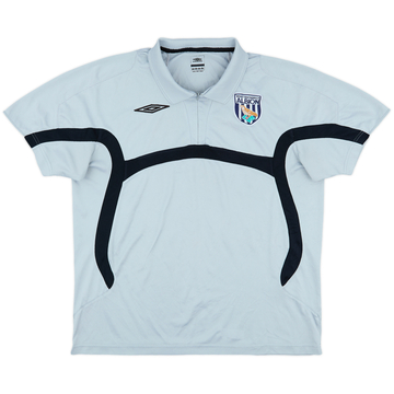 2007-08 West Brom Umbro 1/4 Zip Polo Shirt - 9/10 - (L)