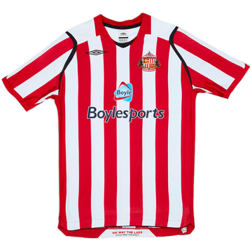 2008-09 Sunderland Home Shirt - 8/10 - (XL.Boys)