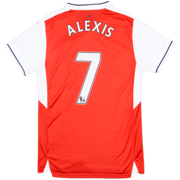 2016-17 Arsenal Home Shirt Alexis #7 - 8/10 - (S)