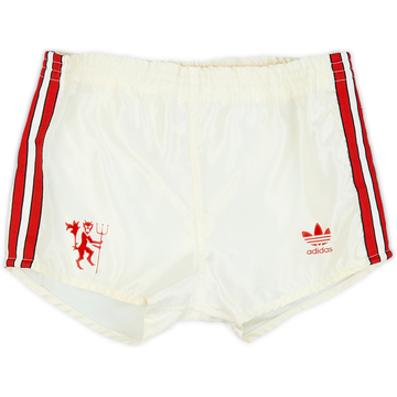 1986-88 Manchester United Home Shorts - 8/10 - (XS)