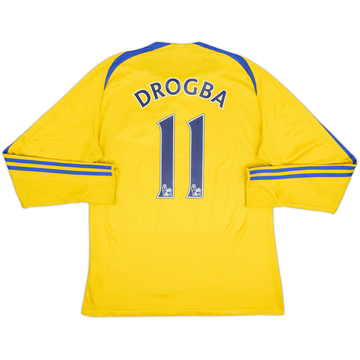 2008-09 Chelsea Third L/S Shirt Drogba #11 - 5/10 - (S)