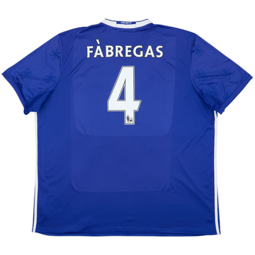 2016-17 Chelsea Home Shirt Fabregas #4 - 7/10 - (3XL)
