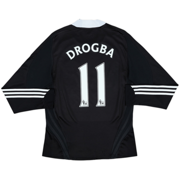 2008-09 Chelsea Player Issue Away L/S Shirt Drogba #11 - 8/10 - (S)