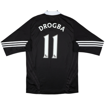 2008-09 Chelsea Away L/S Shirt Drogba #11 - 8/10 - (M)