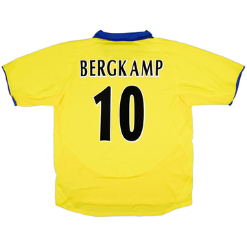 2003-05 Arsenal Away Shirt Bergkamp #10 - 9/10 - (XL)