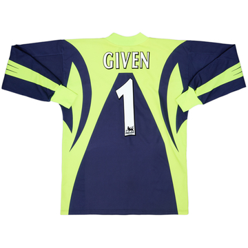 1998-99 Newcastle GK Shirt Given #1 - 8/10 - (M)
