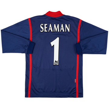1998-99 Arsenal GK Shirt Seaman #1 - 6/10 - (S)