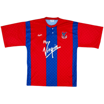 1990-91 Crystal Palace Home Shirt - 8/10 - (M)