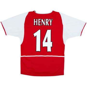 2002-04 Arsenal Home Shirt Henry #14 - 5/10 - (M)