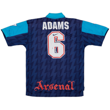 1994-95 Arsenal Away Shirt Adams #6 - 5/10 - (L)