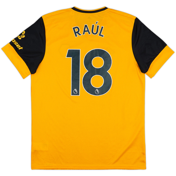 2020-21 Wolves Home Shirt Raul #18 - 8/10 - (L)