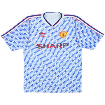 1990-92 Manchester United Away Shirt - 8/10 - (M)