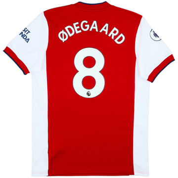 2021-22 Arsenal Home Shirt Odegaard #8 - 8/10 - (L)