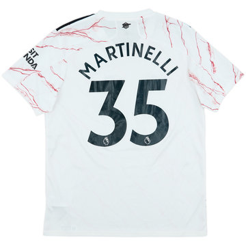 2020-21 Arsenal Away Shirt Martinelli #35 - 8/10 - (L)
