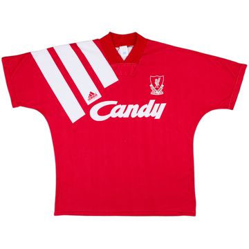 1991-92 Liverpool Home Shirt - 9/10 - (L)