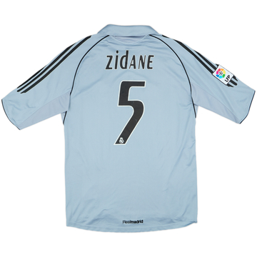 2005-06 Real Madrid Third Shirt Zidane #5 - 8/10 - (M)