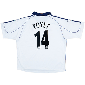 1999-01 Tottenham Home Shirt Poyet #14 - 7/10 - (XXL)