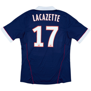 2011-12 Lyon Away Shirt Lacazette #17 - 6/10 - (L)