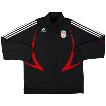 2007-08 Liverpool adidas Hooded Rain Jacket - 8/10 - (XL)