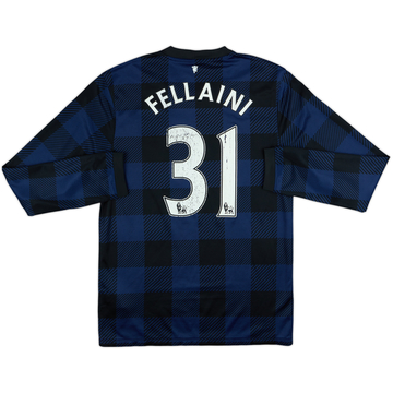 2013-14 Manchester United Away L/S Shirt Fellaini #31 - 5/10 - (S)