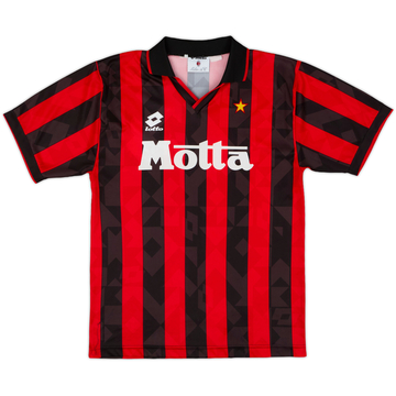1993-94 AC Milan Home Shirt - 8/10 - (M)