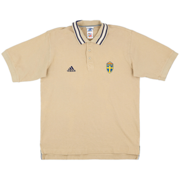 2002 Sweden adidas Polo Shirt - 8/10 - (S)