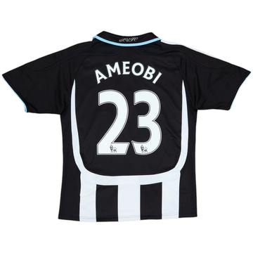 2007-09 Newcastle Home Shirt Ameobi #23 - 8/10 - (L.Boys)