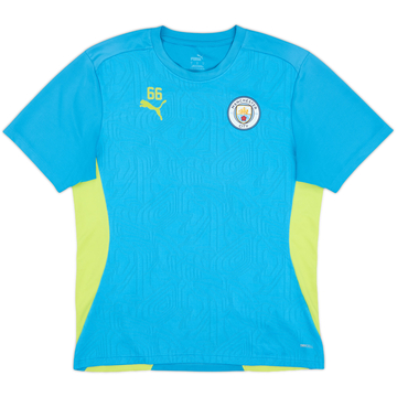 2024-25 Manchester City Player Issue Puma Training Shirt #66 - 9/10 - (L)