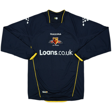 2006-07 Watford Away L/S Shirt - 8/10 - (M)