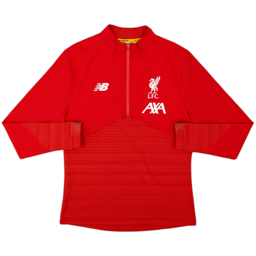 2019-20 Liverpool New Balance 1/4 Zip Drill Top - 8/10 - (M)