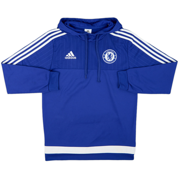 2015-16 Chelsea adidas Hooded Sweat Top - 9/10 - (S)