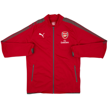 2017-18 Arsenal Puma Track Jacket - 8/10 - (XL)