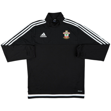 2015-16 Southampton adidas 1/4 Zip Drill Top - 9/10 - (M)