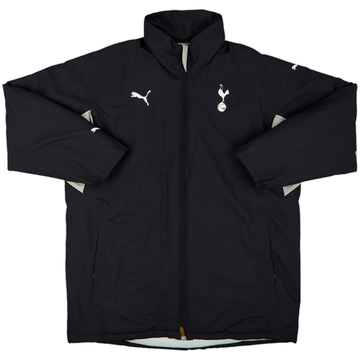 2009-10 Tottenham Puma Hooded Padded Bench Coat - 10/10 - (XL)