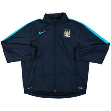 2015-16 Manchester City Player Issue Nike Hooded Track Jacket - 10/10 - (XL)
