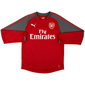2017-18 Arsenal Puma Drill Top - 9/10 - (XL.Boys)
