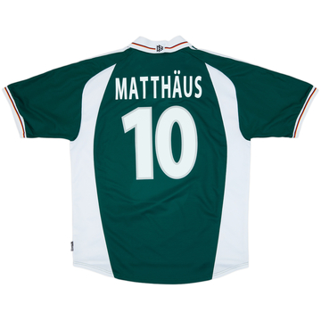 2000-02 Germany Away Shirt Matthaus #10 - 10/10 - (XL)