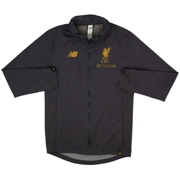 2018-19 Liverpool New Balance Hooded Rain Jacket - 8/10 - (S)